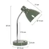 Image de Steinhauer Lampe à poser Spring, bras réglable, verte