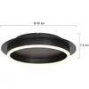 Image de Steinhauer Plafonnier LED Ringlux, noir, Ø 32 cm, métal
