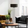 Image de Steinhauer Lampadaire Stang, noir/noir-doré, hauteur 160 cm, chintz
