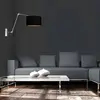 Image de Steinhauer Applique murale Prestige Chic acier/noir-or, portée 90 cm
