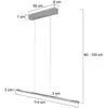 Image de Steinhauer Suspension LED Bande, up/down, acier, 120 cm, CCT, variateur d'intensité