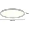 Image de Steinhauer Plafonnier LED Flady, acier, Ø 40 cm, direct/indirect