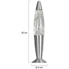 Image de Steinhauer Lampe de table Volcan 4187, acier, effet pailleté, E14