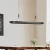 Image de Steinhauer Suspension LED Mykty, noir, longueur 120 cm, métal, à 2 lampes.