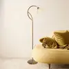 Image de Steinhauer Lampe sur pied Anthea, bronze, crème, métal, verre, E27