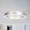 Image de Steinhauer Plafonnier LED Ringlux, gris acier, Ø 40 cm, métal, 2 700 K