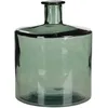 Image de MICA Decorations Bouteille en Verre recyclé Guan - H 26 x Ø 21 cm - Vert
