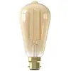 Image de CALEX Ampoule à filament LED 4 W équivalent 40 W B22 Doré