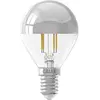Image de CALEX LED plein verre Miroir de tête Filament Lampe à billes 220-240V 4W 310lm E14 P45, Chrome 2700K CRI80 Dimmable
