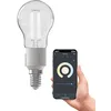 Image de CALEX Smart Ampoule Filament LED Sphérique P45 E14 CCT WiFi, 450lm, 4,5W, Alexa/Google/Siri, blancs 1800-3000K, dimmable, scénarios, sans pont, WiFi 2.4GHz