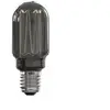Image de Ampoule LED Crown Tube Glassfib noir dimmable E27 Tube   4,5cm 40lm 3,5W blanc chaud Calex