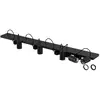 Image de Calex Retro suspension, angulaire, 5 lampes, noire