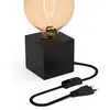Image de Calex lampe à poser cubique, noire
