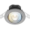 Image de Circle Spot encastré Smart home Down 8,5 cm gris métallisé - 429276