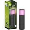 Image de CALEX Outdoor Lampe de Jardin LED WiFi, RGB, Blancs CCT ajustables, Alexa/Google/Siri, Dimmable, Noir, IP54