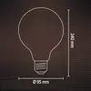 Image de Calex E27 G95 4,5 W filament LED doré 821 dim