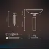 Image de Calex Smart Outdoor Pathlight Piquet de terre CCT RVB 3 pièces