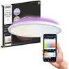 Image de CALEX Plafonnier Connecté Halo 40cm, 19W 3000lm, Alexa/Google/Siri, Blancs 2700-6500K, Halo RGB, dimmable, musique, scénarios, sans pont, WiFi 2.4GHz