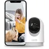 Image de CALEX Smart Caméra PTZ connectée intérieure à Rotation et Inclinaison, Caméra de sécurité WiFi, 2K, Vision Nocturne, Audio bidirectionnel et détection de Mouvement Via Smartphone