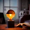 Image de Lampe à poser Calex Square Marble, noir