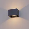 Image de Calex applique d'extérieur Rectangle up/down, hauteur 10cm, noir