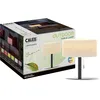 Image de CALEX Lampe de Table Cascia, Luminaire Rechargeable, Sans Fil, Lumière Blanche Chaude & RGB, Batterie, Étanche, Déco pour Jardin, Salon, Chambre, Lumière d’Ambiance, Noir