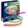 Image de Calex ruban LED Vibey, longueur 5 m, fiche, télécommande, RVB, CCT