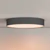 Image de Plafonnier LED intelligent Calex Fabric, Ø 30 cm, RGBW, à intensité variable