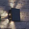 Image de Calex Applique d'extérieur LED Altamura, indirecte, noir