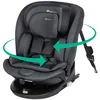Image de BEBECONFORT Siège auto évolutif pivotant EVOLUFIX 360 i-Size - Groupe 0/1/2/3 Isofix - 0 à 12 ans (36 kg) 40-150 cm Tinted Black