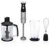 Image de Princess Mixeur Plongeant 1000 W   4 Lames, Pied Inox 25 cm et Poignée Soft Touch   Verre Doseur, Grand Hachoir et Fouet Inclus, 221221