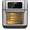 Image de Princess Friteuse à Air Four 10 L avec Panier Rotatif, Airfryer à Chaleur Tournante, 10 Programmes, Écran Tactile Digital, Acier Inoxydable, Jusqu’à 66,7% d’Économie d’Énergie, 1500 W, 182065