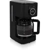 Image de Princess Cafetière en Acier Inoxydable Noire, Capacité de 1,5 L pour 10 à 15 Tasses, Minuterie Numérique, Système Anti Goutte, Arrêt Automatique, Facile à Nettoyer, 01.246060.01.001