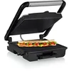 Image de Appareil à paninis Princess noir brossé - Multifonction - Surface de cuisson 30 x 27 cm - 2 portions - 2 000 W
