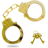Image de Toy Joy Menottes en métal FUN CUFFS Dorées