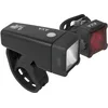 Image de AXA Niteline T4-R Éclairage vélo à LED Rechargeable, Lumière vélo Avant et arrière, 4 Modes de luminosité, Visibilité de 2 000 mètres