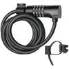 Image de CANDADO CABLE AXA RESOLUTE C8 COMBI.180cm 8mm NEGR