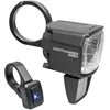 Image de TRELOCK LS 890-HB Lighthammer 100 Lux E-Bike 12 V Phare de vélo   avec Interrupteur de Feux de Route et Supports de Guidon   Homologué StVZO