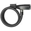 Image de AXA Resolute 12-60 Câble antivol - Longueur 60 cm - Niveau de sécurité 5 - Support inclus - Housse noire