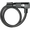 Image de AXA Resolute C12-65 Câble antivol à code - Longueur 65 cm - Niveau de sécurité 5 - Support inclus - Noir