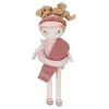 Image de Little Dutch Poupée en tissu Mila - Tenue de plage - Avec accessoires (35 cm)