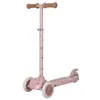 Image de Little Dutch Trottinette stable pour enfant - Hauteur réglable - Trottinette sportive pour enfant - Trottinette à 3 roues - Pour filles de 3 à 5 ans - Jusqu'à 50 kg - Fairy Floral - Rose