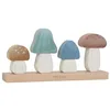 Image de Little Dutch 7230 Jeu d'empilage en bois FSC Motif champignons Forest Friends