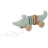 Image de Little Dutch Animal en bois crocodile - Safari Friends - Vert