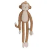 Image de Little Dutch Peluche - Singe XL - Pour bébés et tout-petits à partir de 12 mois - Unisexe - Safari Friends - Marron (80 cm)