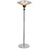 Image de Eurom PD2101 XXL Elektrische Terrassenheizung, 2100W, IP44, 225cm Hoch, Silber (335545)