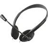 Image de Trust Casque avec Micro pour PC (Double Fiche Jack 3,5mm, pour PC et Portable, Idéal pour Skype) 21867 Noir
