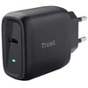 Image de Trust Maxo Chargeur USB-C de 45W, 75% à Partir de Matériaux Recyclés, Chargeur Rapide avec Câble USB-C de 2m, Adaptateur Secteur pour iPhone, iPad, Samsung Galaxy, Smartphones, Tablets