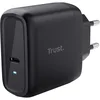 Image de Trust Maxo Chargeur USB-C de 65W, 75% à Partir de Matériaux Recyclés, Chargeur Rapide avec Câble USB-C de 2m, Adaptateur Secteur pour iPhone, iPad, Samsung Galaxy, Smartphones, Tablets