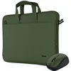 Image de Trust Bologna Sac pour Ordinateur Portable et Souris, Sac Mince pour Ordinateur Portable Jusqu'à 16 Pouces, Souris sans Fil Silencieuse avec Conception Durable, 800-1600 DPI, pour PC